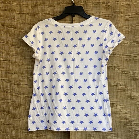 GAP Pima cotton star print white tee shirt - Picture 4 of 4